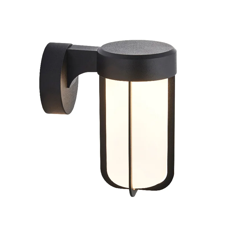 Wood Floor Lamp with Natural Grain for a Warm and Organic FeelNewquay Black LED Outdoor Wall Light with Frosted Shade Wood Floor Lamp with Natural Grain for a Warm and Organic FeelNewquay Black LED Outdoor Wall Light with Frosted Shade