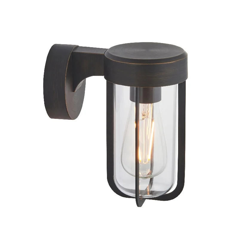 Rustic Farmhouse Style Floor Lamp for Cozy BedroomsNewquay Bronze Outdoor Wall Light - Clear Glass Shade Rustic Farmhouse Style Floor Lamp for Cozy BedroomsNewquay Bronze Outdoor Wall Light - Clear Glass Shade