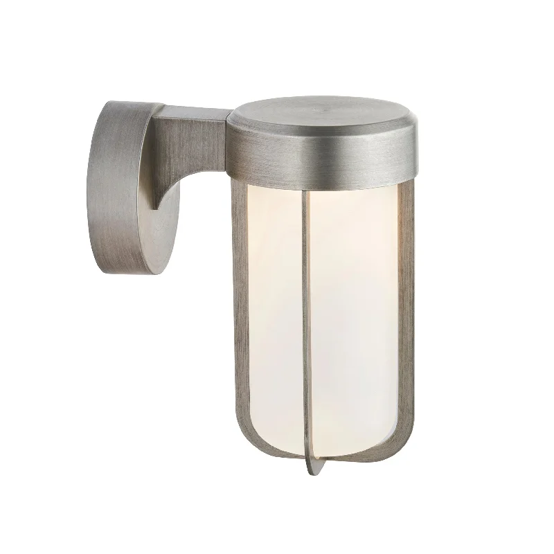 Industrial Style Floor Lamp with Exposed Bulbs for Loft ApartmentsNewquay LED Silver Outdoor Wall Light with Frosted Shade Industrial Style Floor Lamp with Exposed Bulbs for Loft ApartmentsNewquay LED Silver Outdoor Wall Light with Frosted Shade