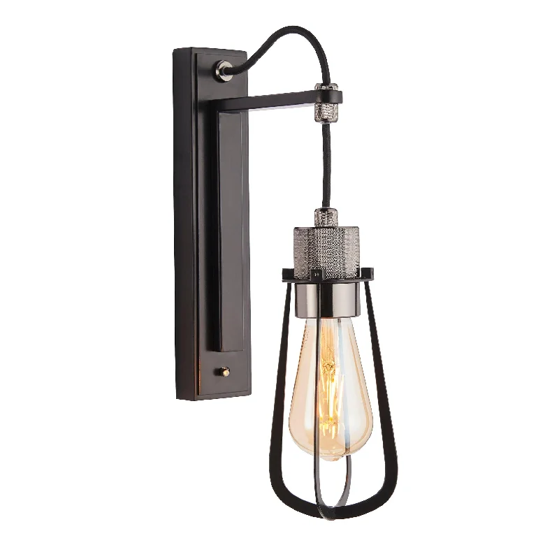Dimmable Floor Lamp for Adjustable Lighting AmbianceReading Black Industrial Wall Light - Switched Dimmable Floor Lamp for Adjustable Lighting AmbianceReading Black Industrial Wall Light - Switched