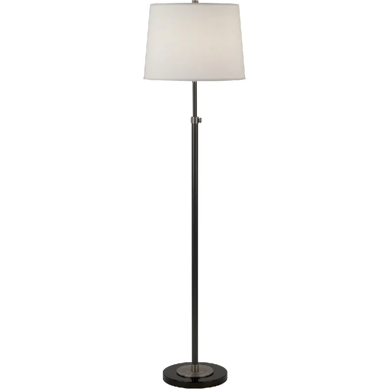Marble Base Floor Lamp for a Touch of LuxuryRobert Abbey 1842X One Light Floor Lamp Bruno Lead Bronze w/ Ebonized - One Size Marble Base Floor Lamp for a Touch of LuxuryRobert Abbey 1842X One Light Floor Lamp Bruno Lead Bronze w/ Ebonized - One Size