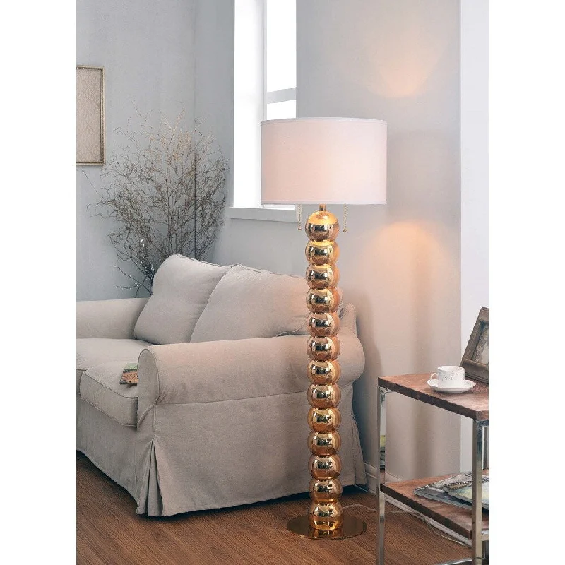Industrial Style Floor Lamp with Exposed Bulbs for Loft ApartmentsRumba Gold 56-inch Floor Lamp Industrial Style Floor Lamp with Exposed Bulbs for Loft ApartmentsRumba Gold 56-inch Floor Lamp