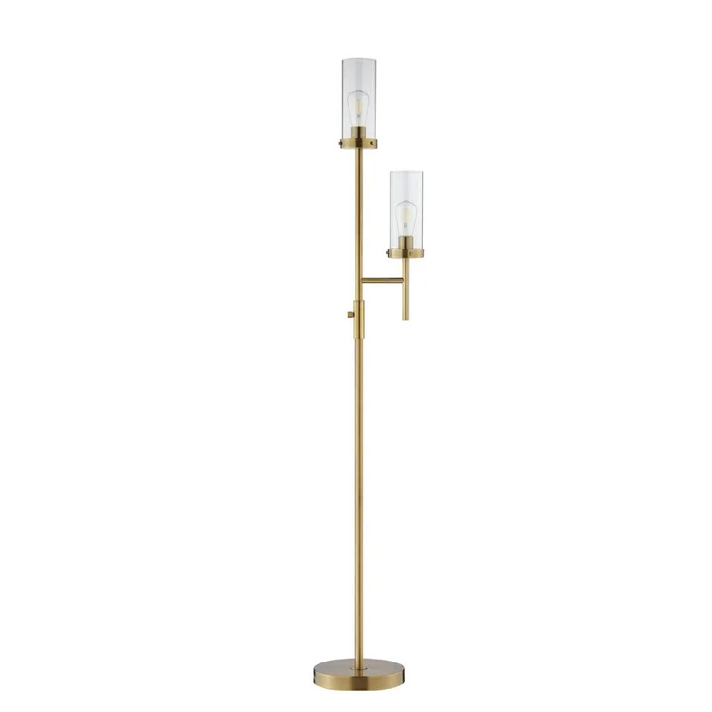 Fabric Floor Lamp with a Linen Shade for a Relaxed AestheticRyder Floor Lamp