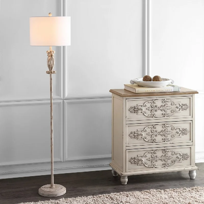 Bohemian Inspired Floor Lamp for Eclectic Home DecorSafavieh Philippa Floor Lamp - White Washed Bohemian Inspired Floor Lamp for Eclectic Home DecorSafavieh Philippa Floor Lamp - White Washed