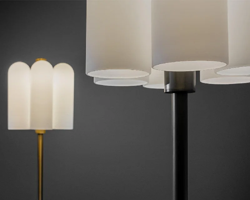 Marble Base Floor Lamp for a Touch of LuxurySchwung Odyssey 6 Floor Lamp
