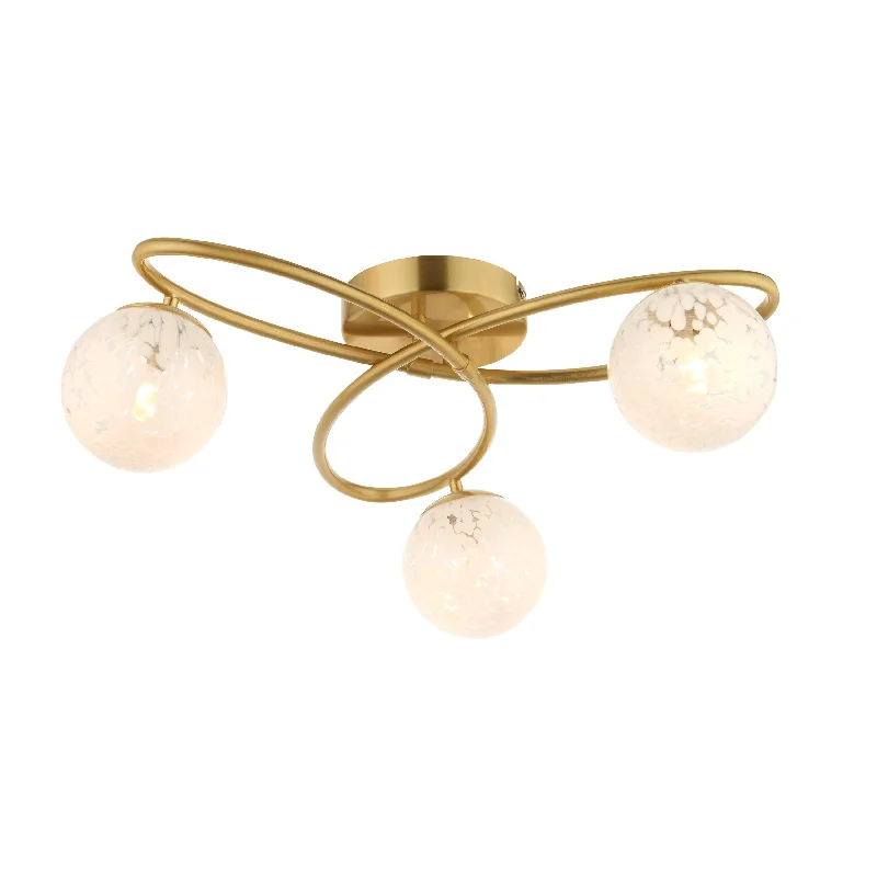 Industrial Style Floor Lamp with Exposed Bulbs for Loft ApartmentsSept Brass 3 Light Art Deco Semi Flush - Glass Shades Industrial Style Floor Lamp with Exposed Bulbs for Loft ApartmentsSept Brass 3 Light Art Deco Semi Flush - Glass Shades