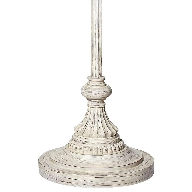 Smart Floor Lamp with Voice Control and Bluetooth ConnectivityShabby Chic Floor Lamp Antique White Taupe Gray Shade for Living Room - 16" x 60" Smart Floor Lamp with Voice Control and Bluetooth ConnectivityShabby Chic Floor Lamp Antique White Taupe Gray Shade for Living Room - 16" x 60"