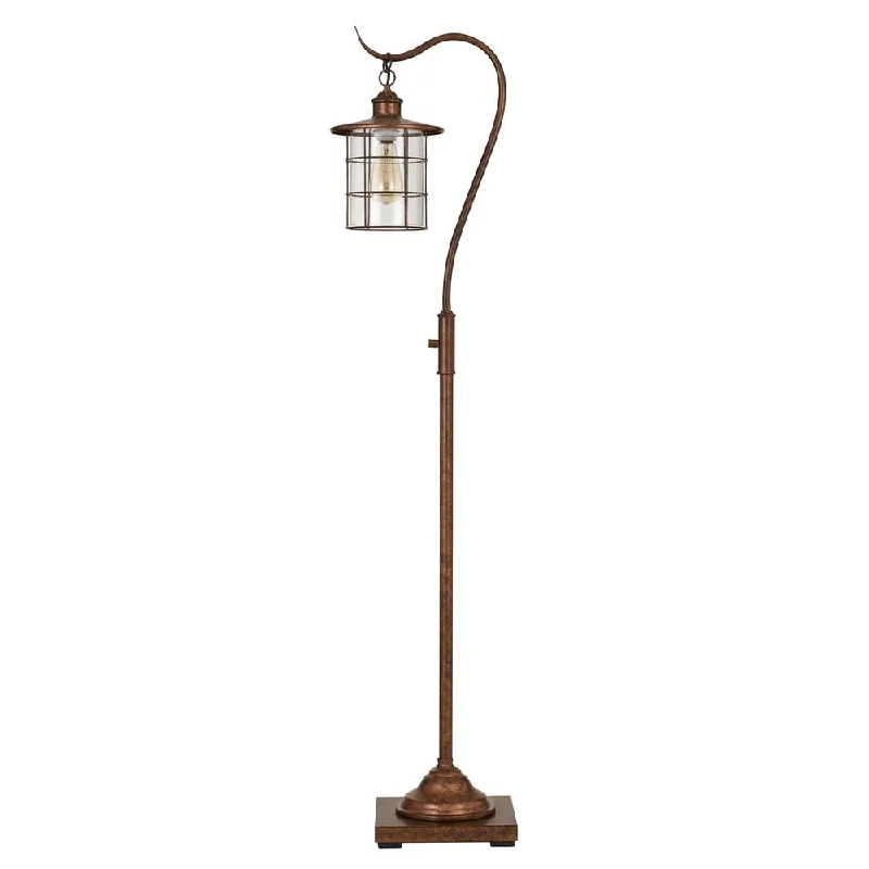 Glass Floor Lamp with Frosted Shades for Soft Diffused LightSilverton Desk Lamp With Glass Shade (Edison Bulb Included) By Cal Lighting Glass Floor Lamp with Frosted Shades for Soft Diffused LightSilverton Desk Lamp With Glass Shade (Edison Bulb Included) By Cal Lighting