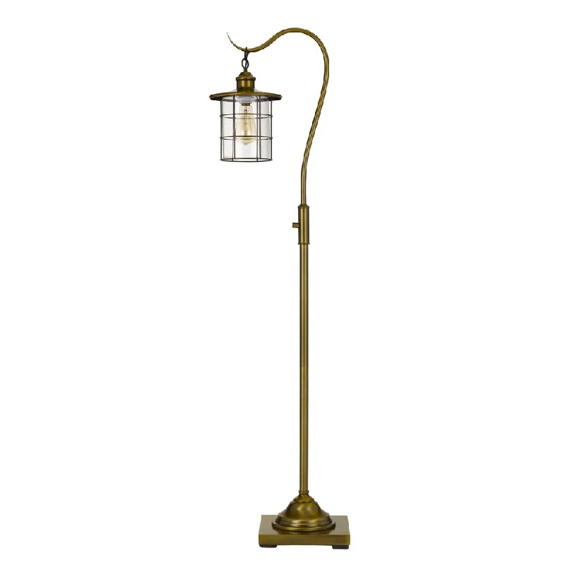 Way Switch Floor Lamp for Multiple Light Intensity LevelsSilverton Desk Lamp With Glass Shade (Edison Bulb Included) Rubbed Antiqued Brass By Cal Lighting Way Switch Floor Lamp for Multiple Light Intensity LevelsSilverton Desk Lamp With Glass Shade (Edison Bulb Included) Rubbed Antiqued Brass By Cal Lighting