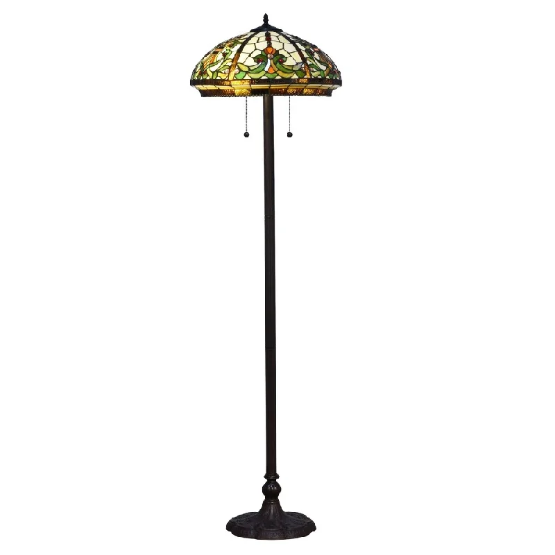 Way Switch Floor Lamp for Multiple Light Intensity LevelsSpringdale Maui Baroque Art Glass Floor Lamp Way Switch Floor Lamp for Multiple Light Intensity LevelsSpringdale Maui Baroque Art Glass Floor Lamp