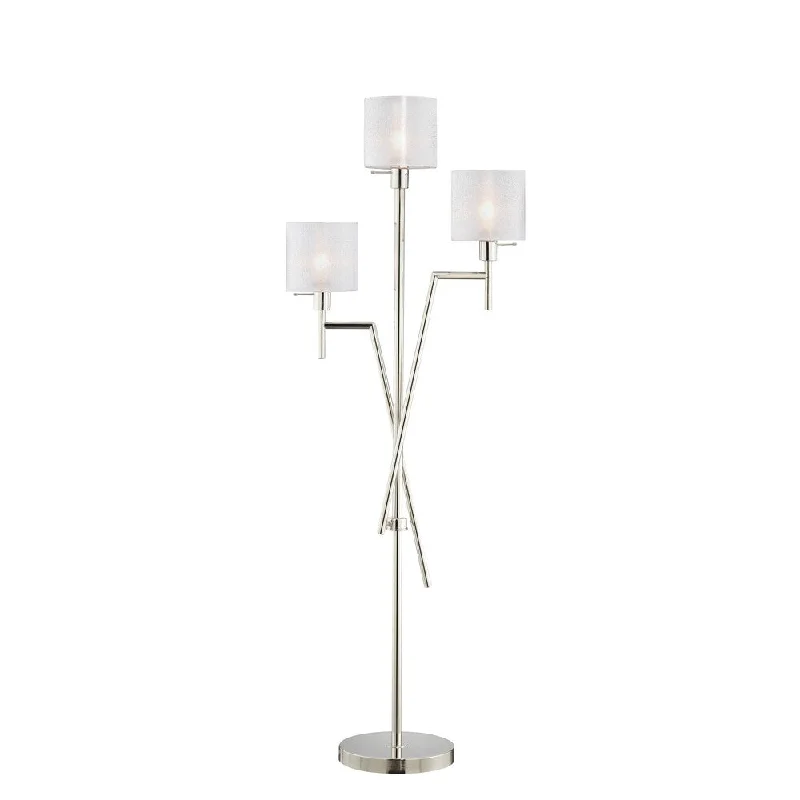 Glass Floor Lamp with Frosted Shades for Soft Diffused LightStrick & Bolton Kiki Floor Lamp Glass Floor Lamp with Frosted Shades for Soft Diffused LightStrick & Bolton Kiki Floor Lamp