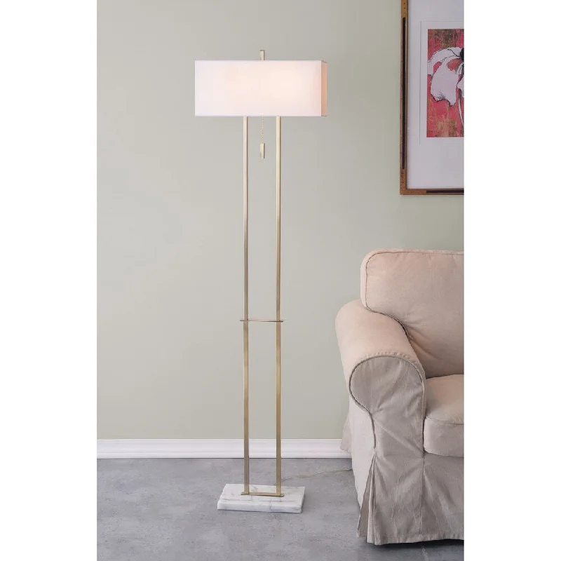 Dimmable Floor Lamp for Adjustable Lighting AmbianceSturbridge Antique Brass with Marble 60 Inch Floor Lamp Dimmable Floor Lamp for Adjustable Lighting AmbianceSturbridge Antique Brass with Marble 60 Inch Floor Lamp