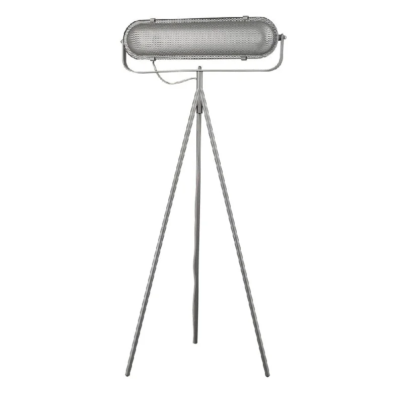 Rustic Farmhouse Style Floor Lamp for Cozy BedroomsTerra 2-Light Gray Floor Lamp