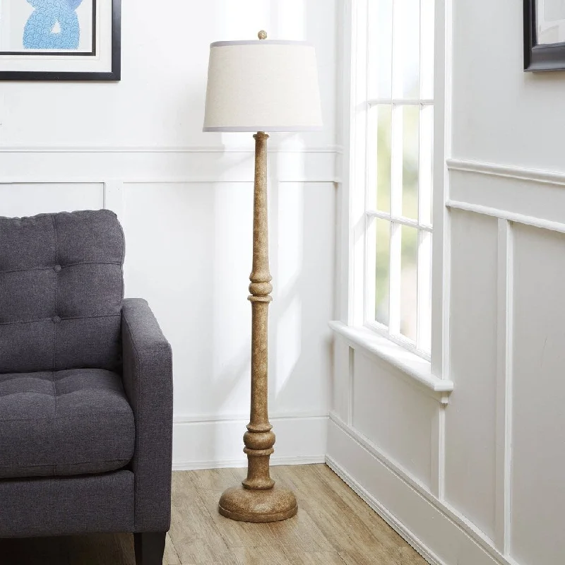 Fabric Floor Lamp with a Linen Shade for a Relaxed AestheticThe Sutton Floor Lamp with Shade Fabric Floor Lamp with a Linen Shade for a Relaxed AestheticThe Sutton Floor Lamp with Shade