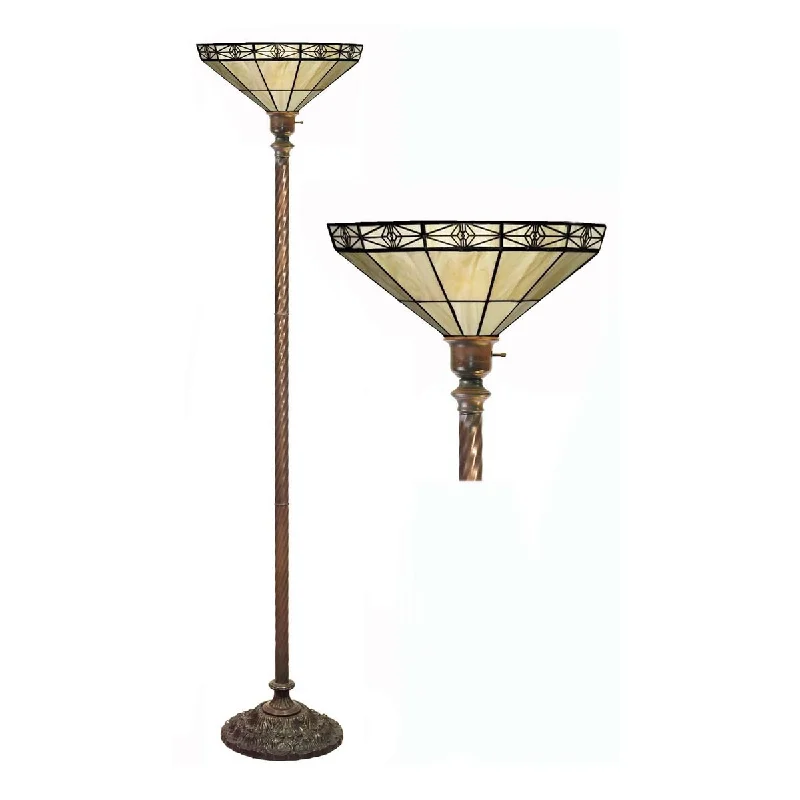 USB Charging Port Floor Lamp for Convenient Device ChargingTiffany-style Mission-style White Torchiere USB Charging Port Floor Lamp for Convenient Device ChargingTiffany-style Mission-style White Torchiere