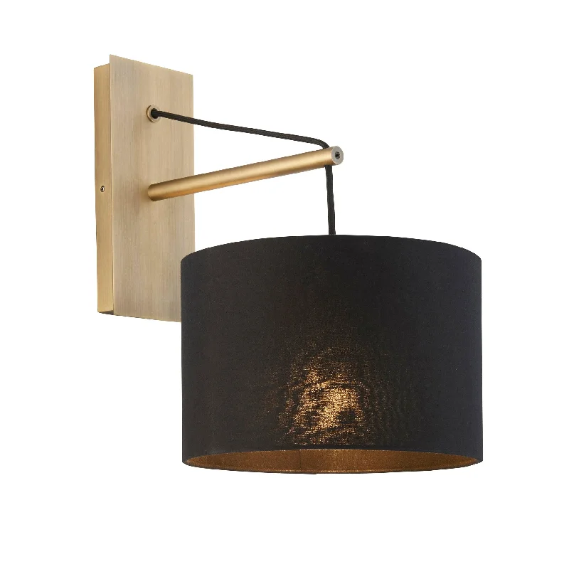 Adjustable Height Floor Lamp for Versatile Lighting NeedsWimbledon Matt Brass Wall Light With Black Shade Adjustable Height Floor Lamp for Versatile Lighting NeedsWimbledon Matt Brass Wall Light With Black Shade