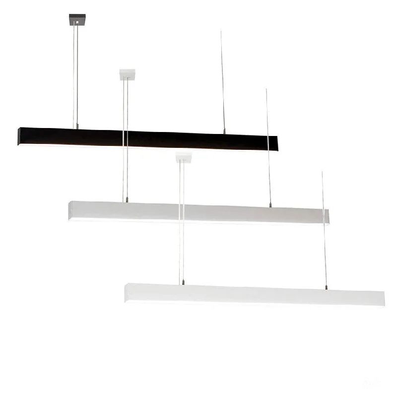 Metal Ceiling Lights in Brass, Copper, Stainless Steel, and Iron1800mm Proline LED Pendant Light 82w in Black, Silver or White Havit Lighting - HV6001X-BLK-1.8, HV6001X-SLV-1.8, HV6001X-WHT-1.8 Metal Ceiling Lights in Brass, Copper, Stainless Steel, and Iron1800mm Proline LED Pendant Light 82w in Black, Silver or White Havit Lighting - HV6001X-BLK-1.8, HV6001X-SLV-1.8, HV6001X-WHT-1.8