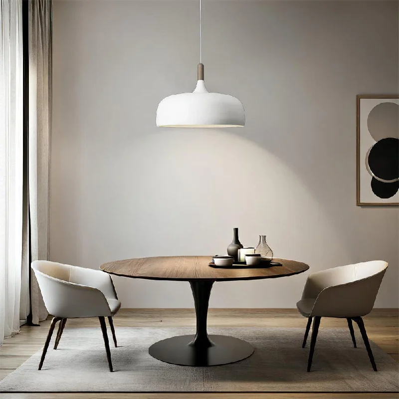 Contemporary Ceiling Lights with Unique, Abstract ShapesAcorn Pendant Light in Matt Off White or Matt Grey Contemporary Ceiling Lights with Unique, Abstract ShapesAcorn Pendant Light in Matt Off White or Matt Grey