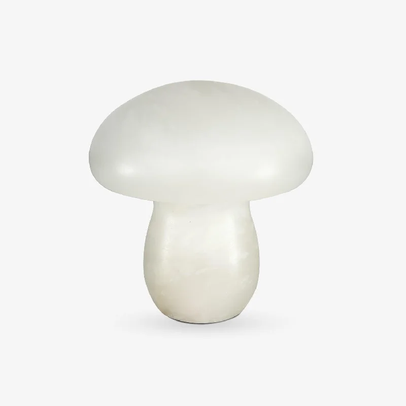 fabric table lamps with a linen shade for a relaxed and breathable lookAlabaster Mushroom Table Lamp fabric table lamps with a linen shade for a relaxed and breathable lookAlabaster Mushroom Table Lamp