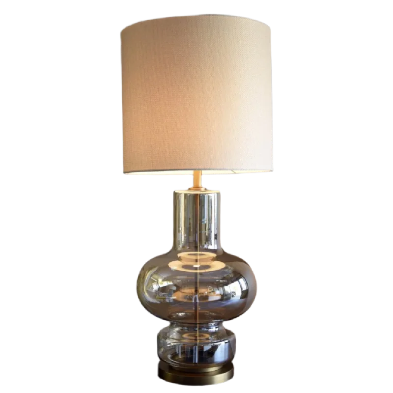 metal table lamps with a matte black finish for a sleek appearanceAmbar Lamp