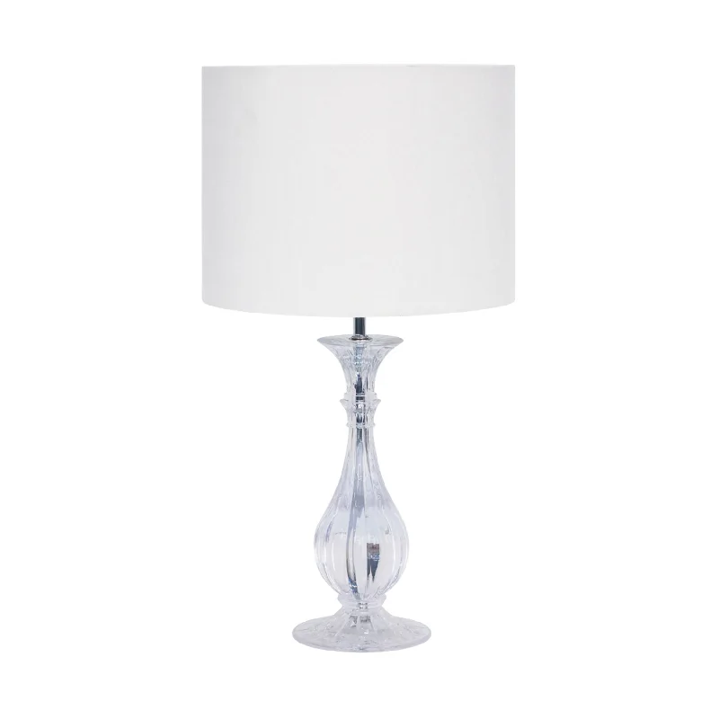mid century modern table lamps with iconic designs for a stylish studyAmy Crystal Look Table Lamp 51cm