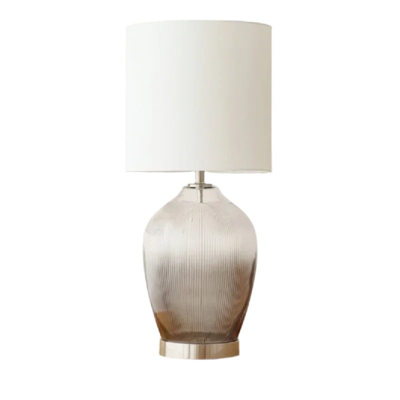 crystal table lamps with dazzling prisms for a glamorous effectArc Lamp