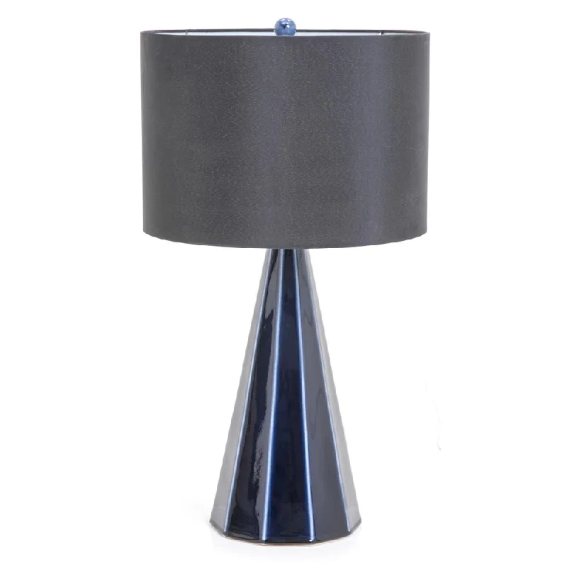 marble table lamps with a luxurious veined pattern for high end decorBlue Ceramic Cone Table Lamp marble table lamps with a luxurious veined pattern for high end decorBlue Ceramic Cone Table Lamp
