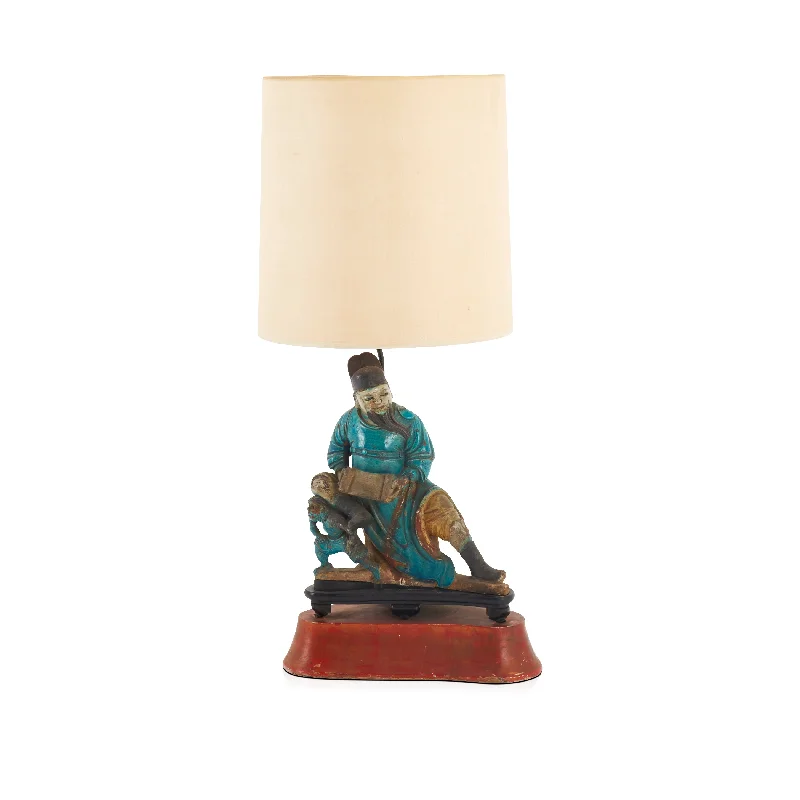 coastal style table lamps with nautical elements for beach housesBlue Chinese Shiwan Style Table Lamp coastal style table lamps with nautical elements for beach housesBlue Chinese Shiwan Style Table Lamp