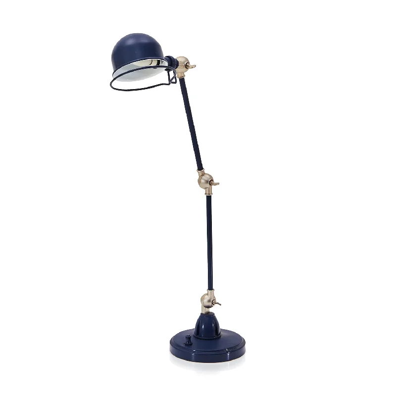 crystal table lamps with dazzling prisms for a glamorous effectBlue Dark Adjustable Swing Arm Desk Lamp crystal table lamps with dazzling prisms for a glamorous effectBlue Dark Adjustable Swing Arm Desk Lamp