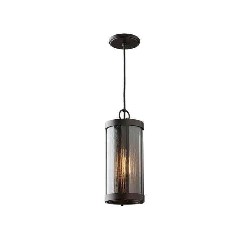 Indian - Themed Ceiling Lights with Intricate Filigree and Mirror WorkBluffton Mini Pendant Light E27 in Oil Rubbed Bronze Elstead Lighting - ELS.FE-BLUFFTON-MP