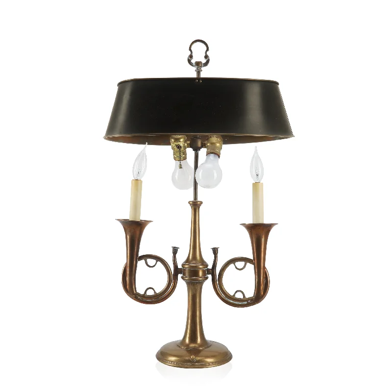 modern minimalist table lamps for contemporary living roomsBrass Quad Table Lamp