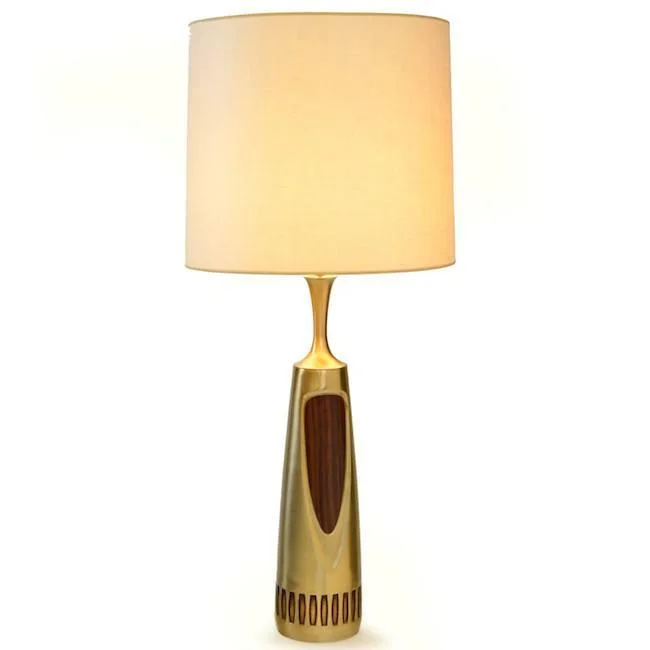 bohemian table lamps with colorful patterns for eclectic bedroomsBrass with Wood Accents Table Lamp bohemian table lamps with colorful patterns for eclectic bedroomsBrass with Wood Accents Table Lamp