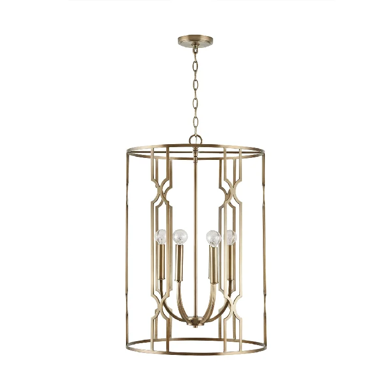 Metal Ceiling Lights in Brass, Copper, Stainless Steel, and IronCapital Jordyn 538961AD Pendant Light - Aged Brass