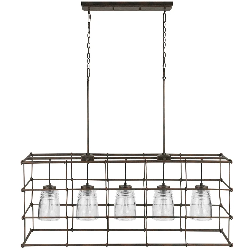 Mediterranean - Style Ceiling Lights with Terra - Cotta and Ceramic DetailsCapital Turner 829751NG-462 Pendant Light - Nordic Grey