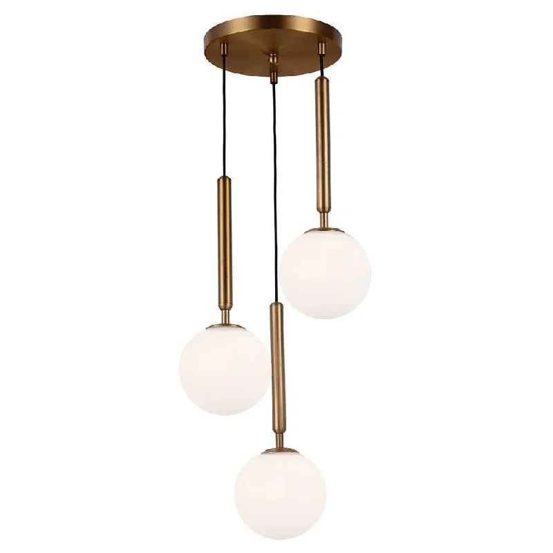 Contemporary Ceiling Lights with Unique, Abstract ShapesChapel Pendant Light 3Lt in Brushed Brass Contemporary Ceiling Lights with Unique, Abstract ShapesChapel Pendant Light 3Lt in Brushed Brass