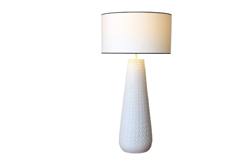 ceramic table lamps with hand painted designs for an artistic touchClaudia Lamp