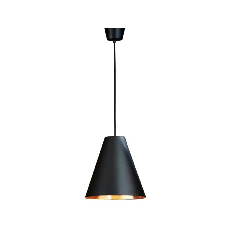 Art Deco Ceiling Lights with Geometric Patterns and Metallic FinishesConrad Pendant Light 1x40w E27 in Black Copper Art Deco Ceiling Lights with Geometric Patterns and Metallic FinishesConrad Pendant Light 1x40w E27 in Black Copper