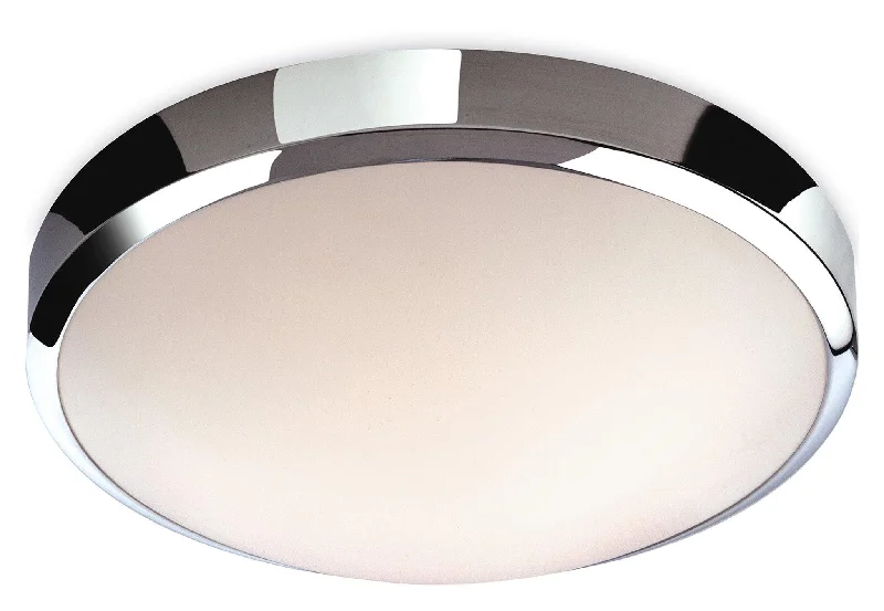 African - Inspired Ceiling Lights with Tribal Patterns and Natural MaterialsToro LED Flush Fitting Chrome with White Polycarbonate Diffuser African - Inspired Ceiling Lights with Tribal Patterns and Natural MaterialsToro LED Flush Fitting Chrome with White Polycarbonate Diffuser