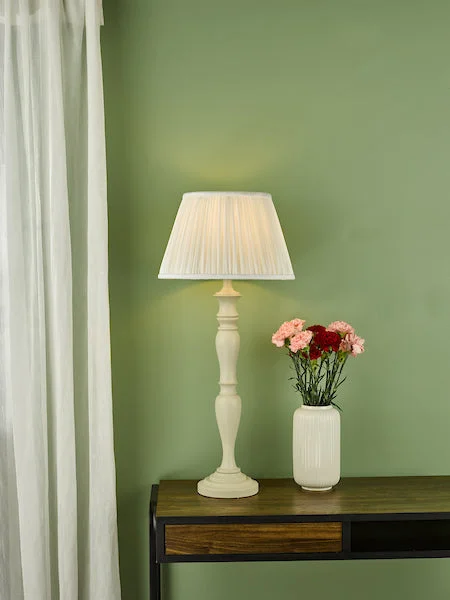 gothic style table lamps with dark finishes for a mysterious lookDar Caycee Table Lamp Cream with Shade gothic style table lamps with dark finishes for a mysterious lookDar Caycee Table Lamp Cream with Shade