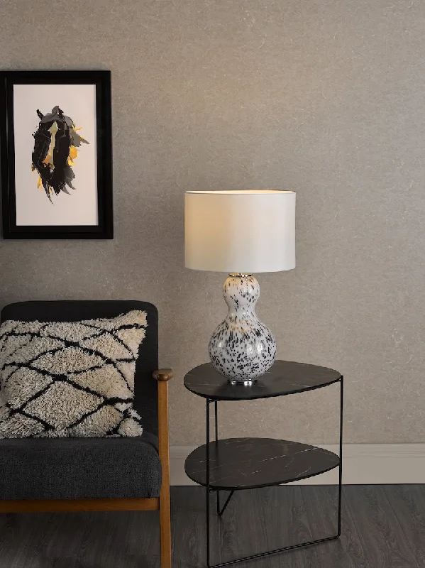 marble table lamps with a luxurious veined pattern for high end decorDar Dascha Table Lamp Art Glass Base Only marble table lamps with a luxurious veined pattern for high end decorDar Dascha Table Lamp Art Glass Base Only
