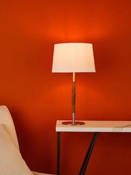 glass table lamps with a frosted surface for soft light diffusionDar Detroit Table Lamp Satin Nickel Walnut Detail Base Only glass table lamps with a frosted surface for soft light diffusionDar Detroit Table Lamp Satin Nickel Walnut Detail Base Only
