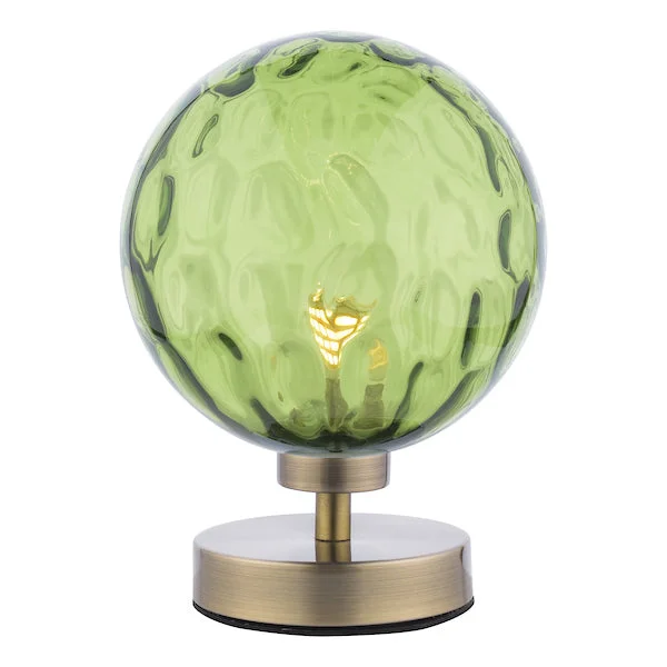 ceramic table lamps with hand painted designs for an artistic touchDar Esben Touch Table Lamp Antique Brass with Green Glass ceramic table lamps with hand painted designs for an artistic touchDar Esben Touch Table Lamp Antique Brass with Green Glass