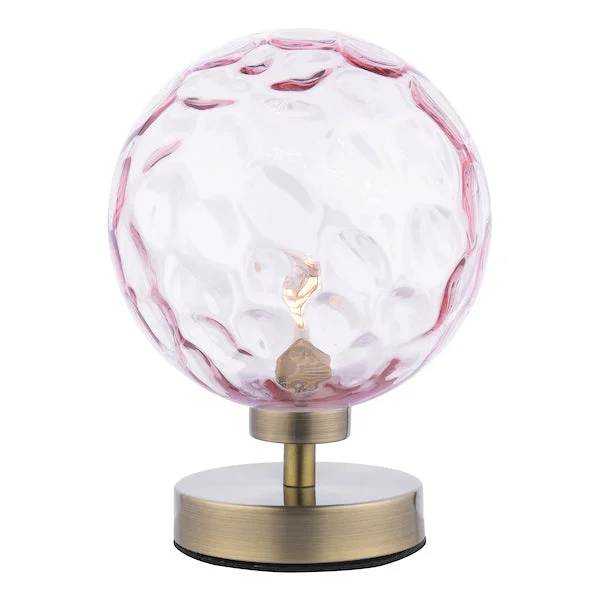 art deco table lamps with geometric shapes for a retro touchDar Esben Touch Table Lamp Antique Brass with Pink Glass art deco table lamps with geometric shapes for a retro touchDar Esben Touch Table Lamp Antique Brass with Pink Glass