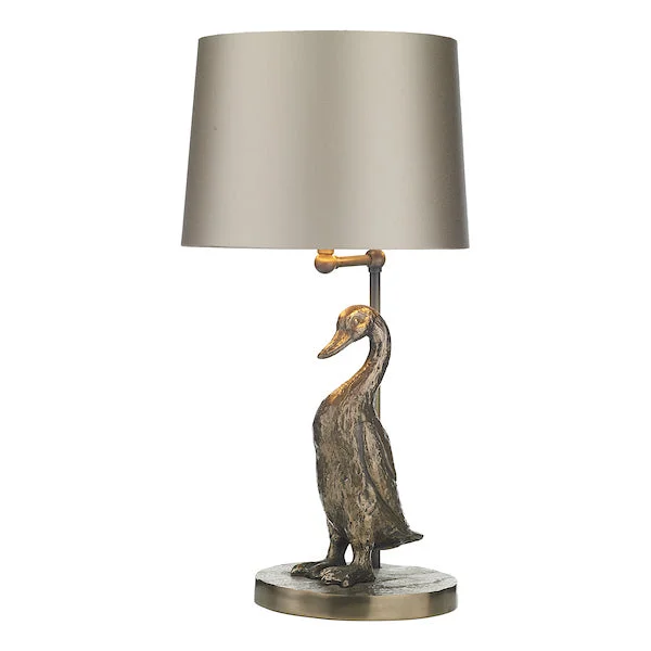 art deco table lamps with geometric shapes for a retro touchDavid Hunt Puddle Table Lamp Base Bronze