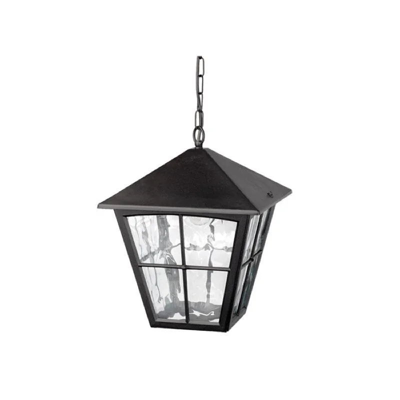Mid - Century Modern Ceiling Lights with Simple, Sleek LinesEdinburgh Chain Lantern E27 in Black Elstead Lighting - ELS.BL38-BLACK Mid - Century Modern Ceiling Lights with Simple, Sleek LinesEdinburgh Chain Lantern E27 in Black Elstead Lighting - ELS.BL38-BLACK