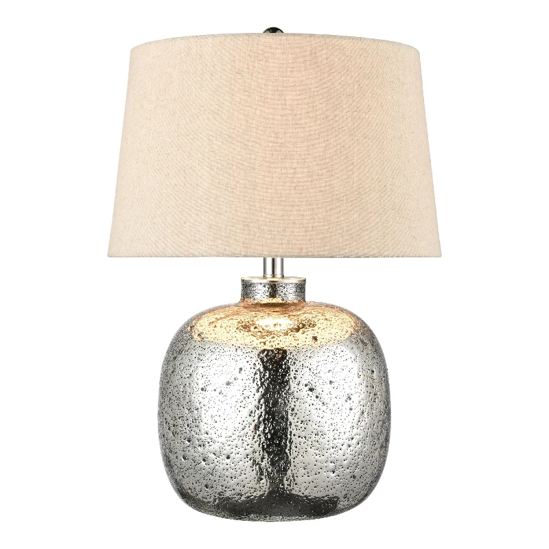 glass table lamps with a frosted surface for soft light diffusionCicely 24" High 1-Light Table Lamp
