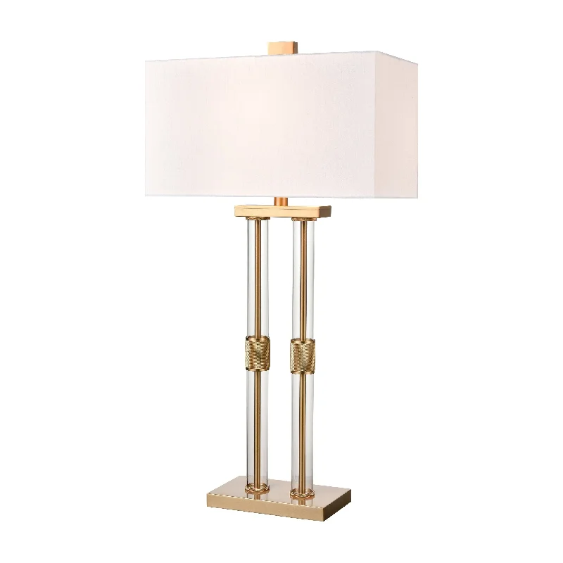 gothic style table lamps with dark finishes for a mysterious lookRoseden Court 34" High 1-Light Table Lamp