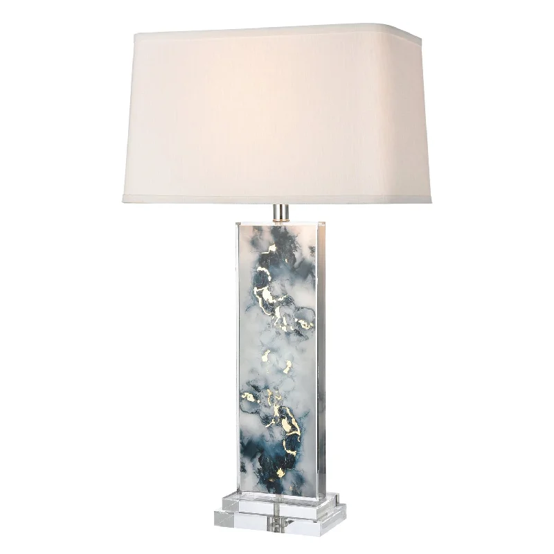 bohemian table lamps with colorful patterns for eclectic bedroomsElk Lighting H0019-8002 Modern Everette Lamp Blue bohemian table lamps with colorful patterns for eclectic bedroomsElk Lighting H0019-8002 Modern Everette Lamp Blue