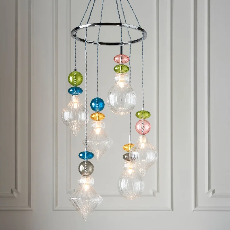 Contemporary Ceiling Lights with Unique, Abstract ShapesApril 6lt Pendant