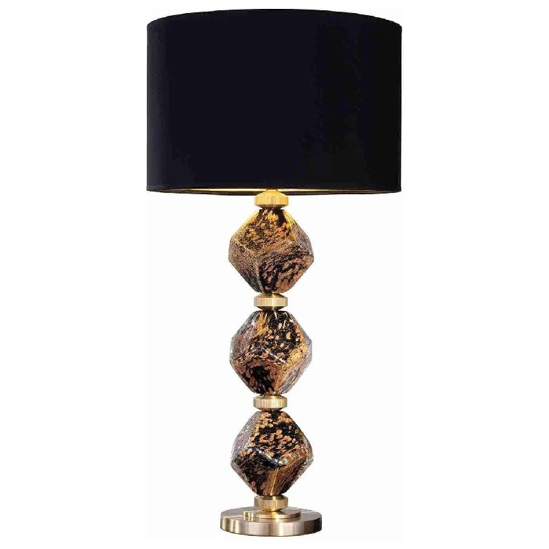 leather table lamps with a distressed texture for a rugged charmSoBe Table Lamp